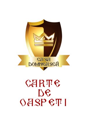 Coperta cărții de oaspeți Casa Domnească