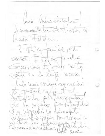 Carte de oaspeți Casa Domnească – pagina 9